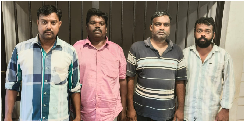 group that defrauded a coir industrialist of 88 lakh has been arrested