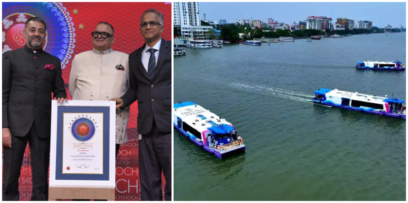 Kerala won gold medal Kochi Water Metro received prestigious national award for its outstanding performance