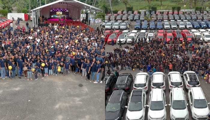 Ford EcoSport owners club Trivandrum creates national record by organising largest single segment car meet up