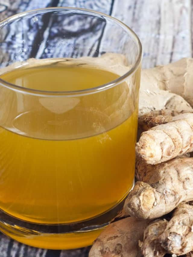 Ginger water is good medicine for indigestion, gastric and bloating