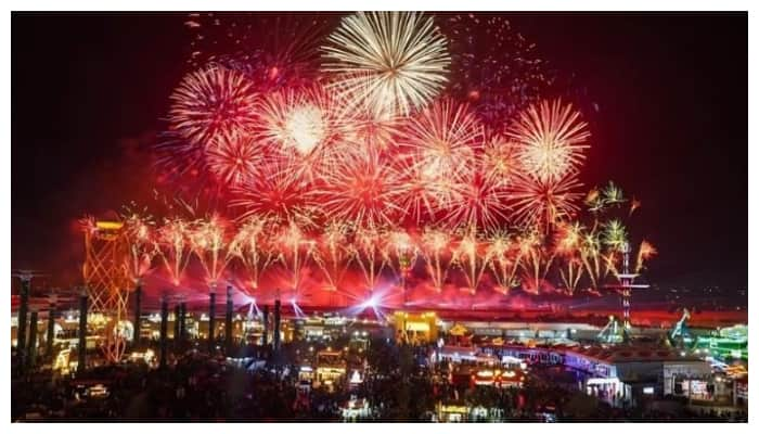 Al Ain Municipality breaks Guinness world record for longest chain of fireworks