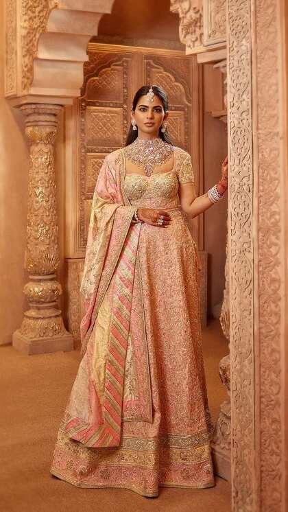 Pastel Lehenga Look