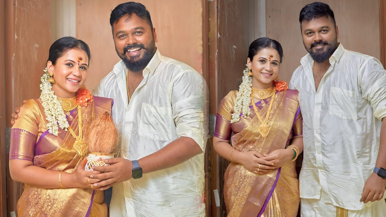 Vijay Tv Anchor Manimegalai New Home House warming Ceremony gan