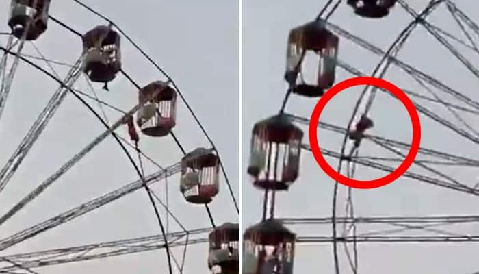 Viral Video: 10-year-old Girl Rescued After Dangling Mid-air On 60-foot ...