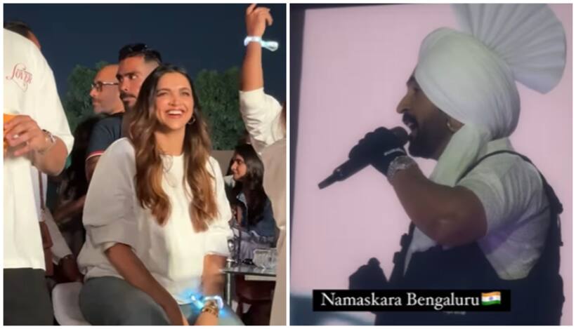 Deepika Padukone takes break from motherly duties; dances her heart out at Diljit Dosanjh's concert |WATCH
