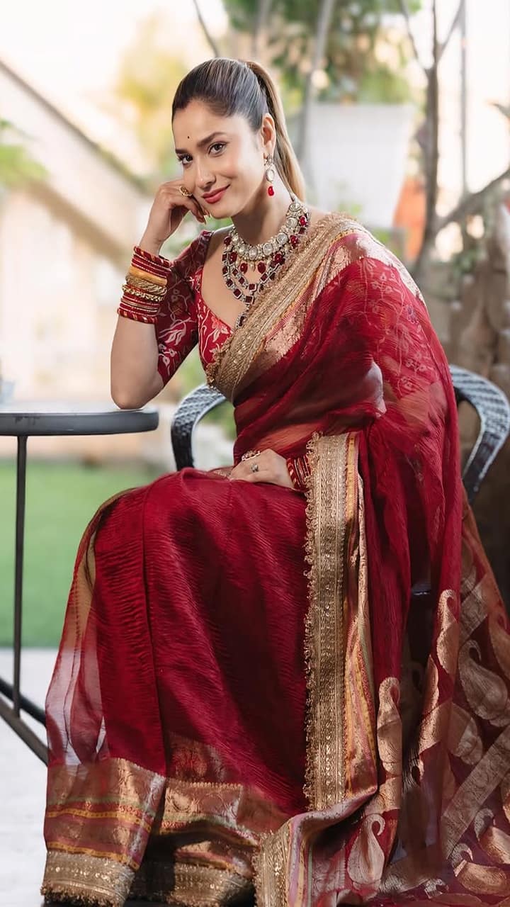 Ankita Lokhande inspired saree designs for 2025; Check photos HERE ATG