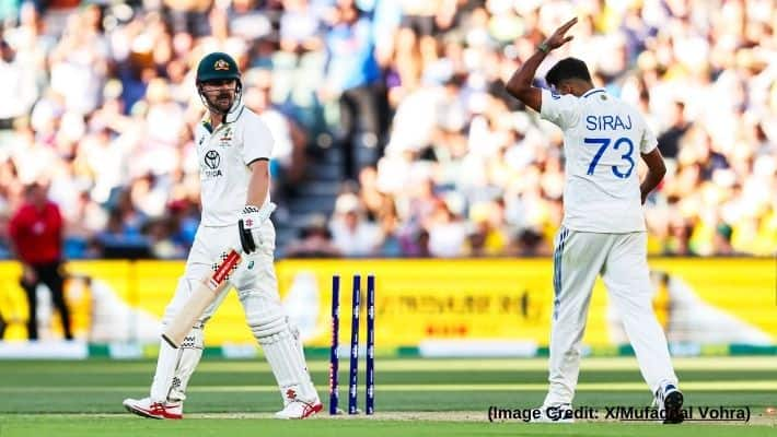 australia took first innings lead against in india in adelaide test