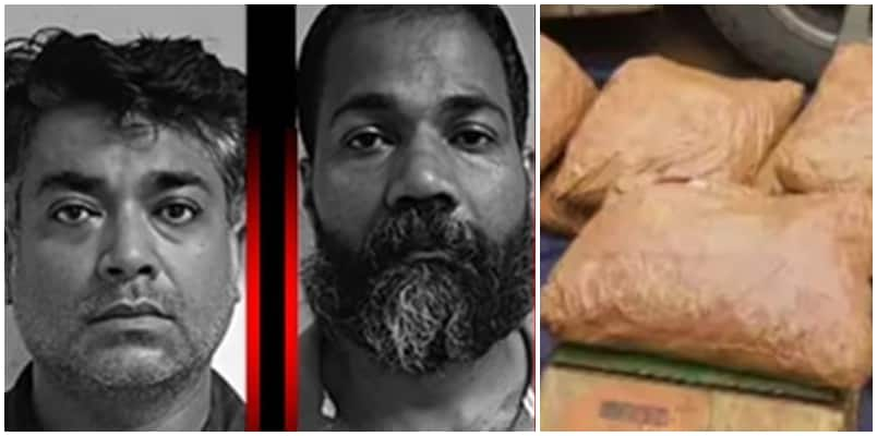 odisha to kollam travelled in train ganja found in car three arrested