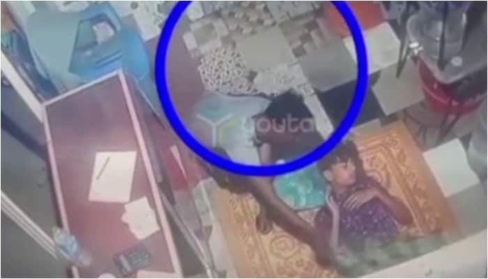 CCTV footage of a youth theft from a chicken shop in Perumbavoor 