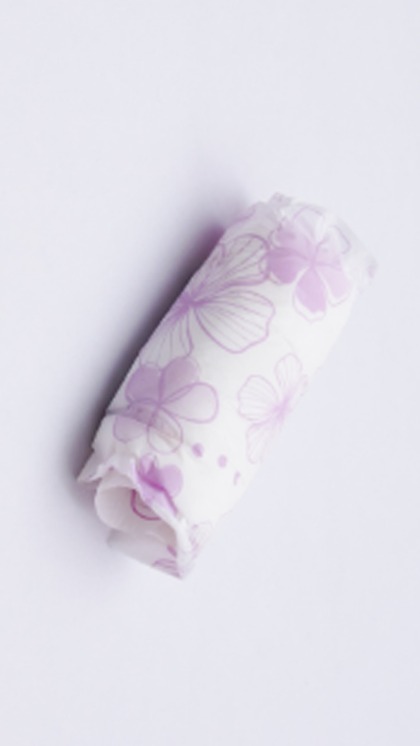 Some Indonesian youth collect used sanitary pads.