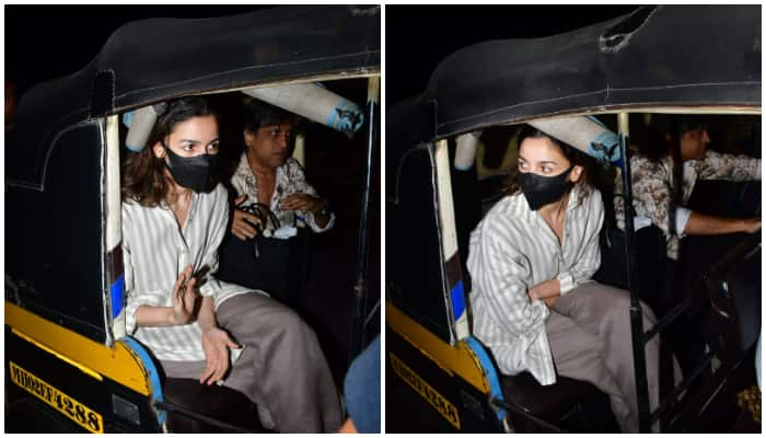 Alia Bhatt surprises fans as she chooses humble auto ride over a fancy car in Mumbai [WATCH] NTI