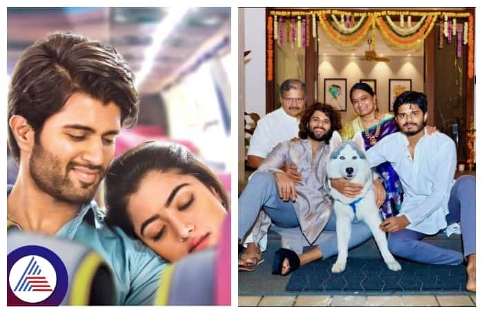 Rashmika Mandanna goes with Vijay Deverakonda family to Pushpa 2 movie srb