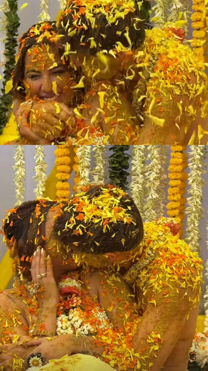 Anurag Kashyap's daughter Aaliyah-Shane Grogoire's haldi ceremony: Exclusive photos NTI