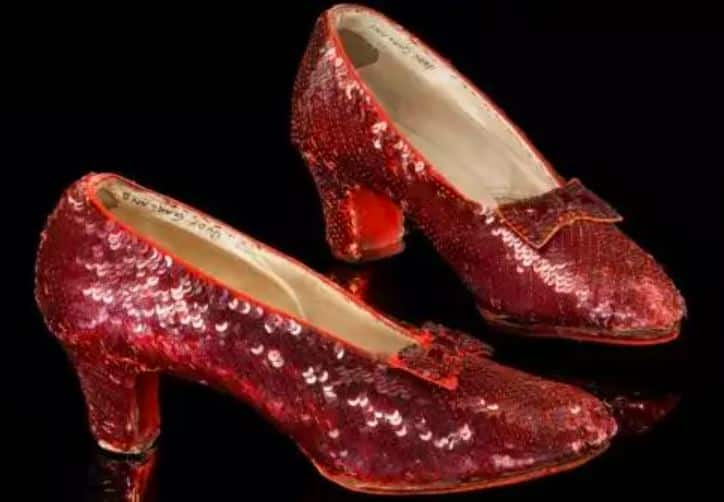 Ruby shoe worn by American actress auctioned for Rs 237 crore