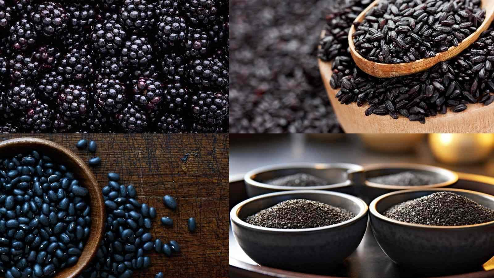 Health Benefits of Black Colored Foods mrq