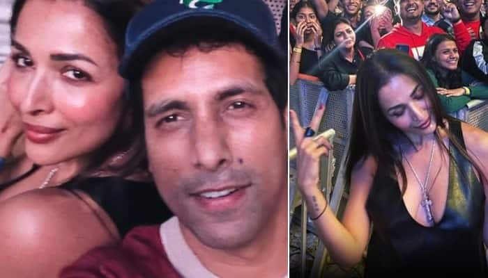 Malaika Arora spotted with rumoured boyfriend Rahul Vijay at AP Dhillon concert; photos go viral RBA