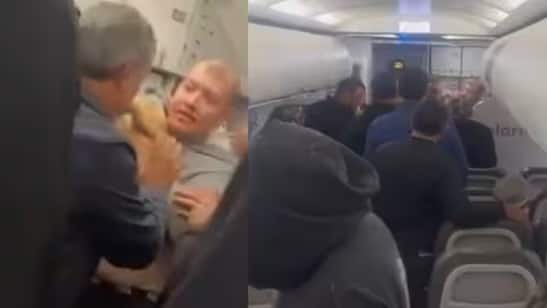 Chaos after passenger storms cockpit, fights crew, tries to hijack Mexican flight; WATCH shocking video shk