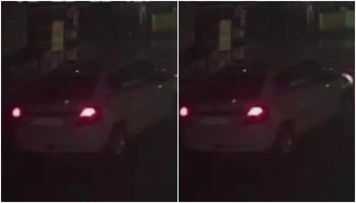  It is indicated that the white swift car that hit the youth in Malappuram did not stop after 2 months cctv visuals out