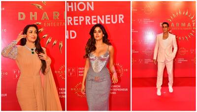 Malaika Arora, Janhvi Kapoor, Akshay Kumar stun at glamorous fashion event in style