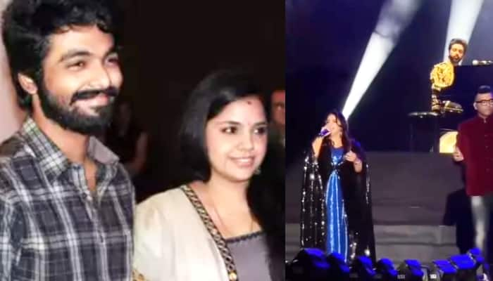 gv prakash kumar and ex wife saidhavi perormed at malaysia concert together for the first time after divorce