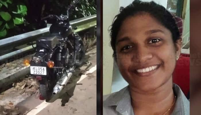 Young woman killed in Bike accident at Kottayam