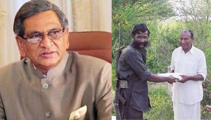 The only Karnataka CM who spoke to Dr Rajkumar kidnapper Veerappan was S M Krishna sat