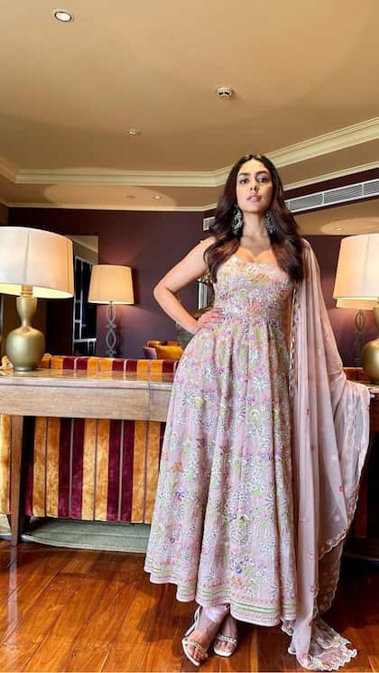 Mrunal Thakur's home boasts a unique interior.