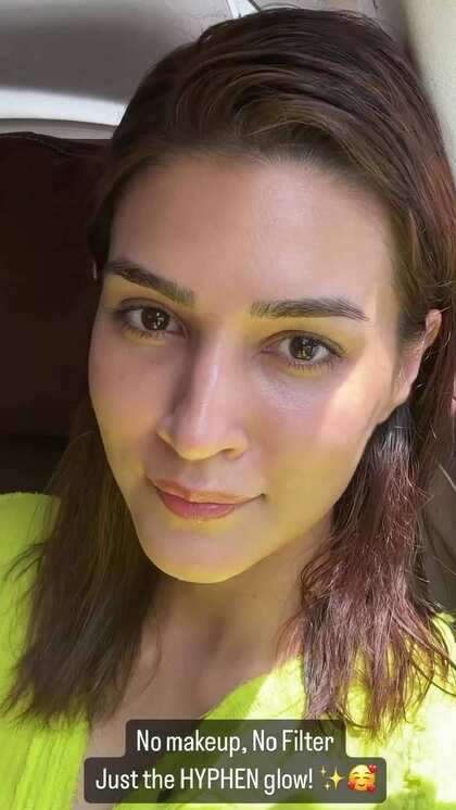 Kriti Sanon's Skincare Hyphen