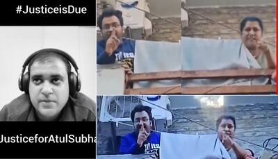 'Jaake mamla pata kijiye': Atul Subhash's in-laws caught threatening media for clicking their photos (WATCH)