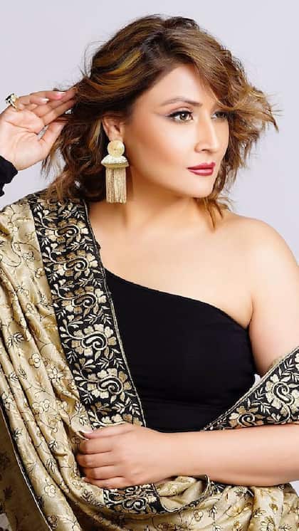 One-Shoulder Black Blouse