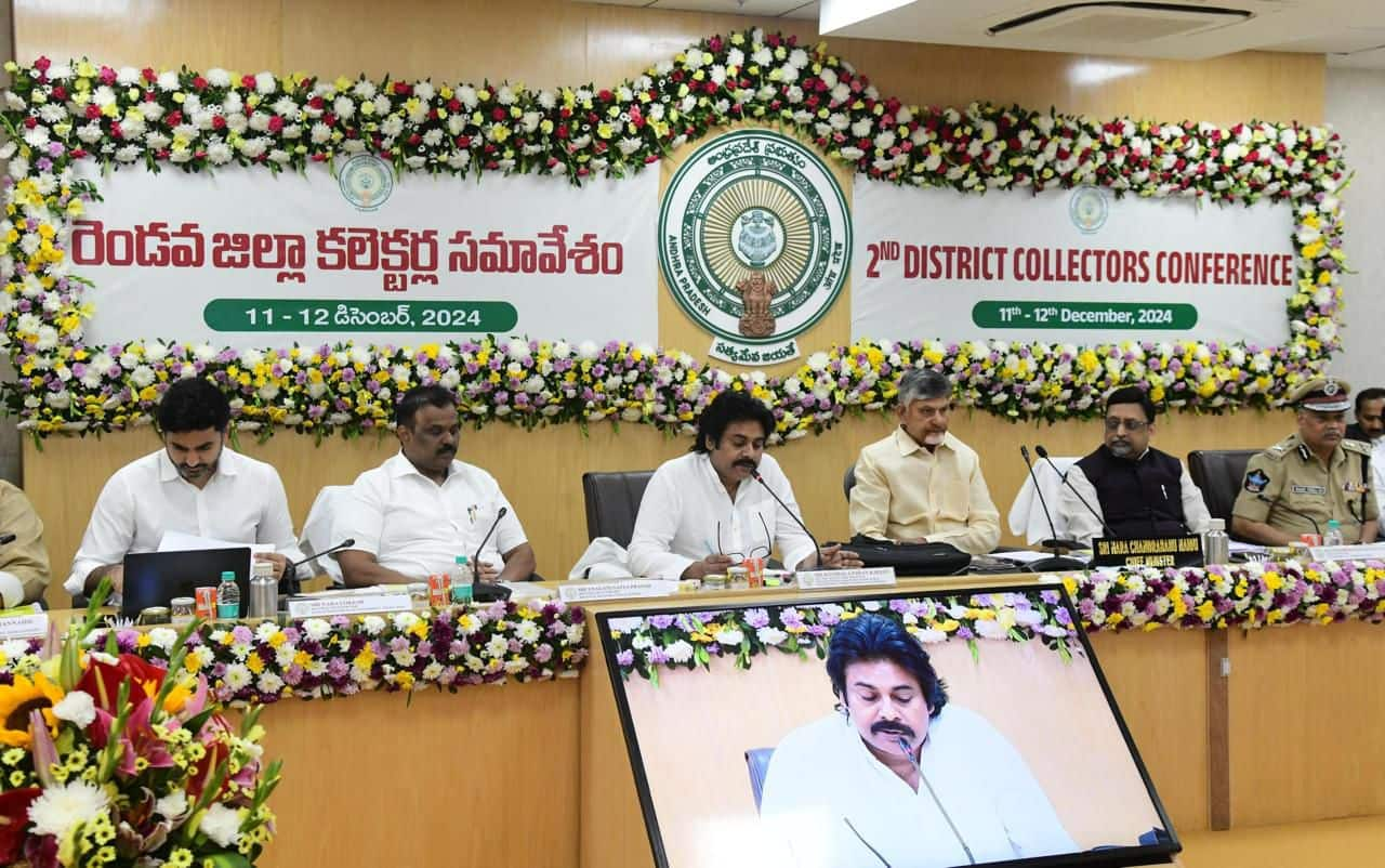 Deputy CM Pawan Kalyan calls out past ticket scams and bureaucratic failures during a collectors meeting AKP