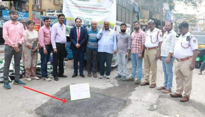 BBMP used Ecofix for asphalt to close potholes in Bengaluru sat