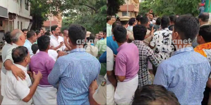 congress workers attack mk-raghavan mp followers on madayi college appointment controversy 