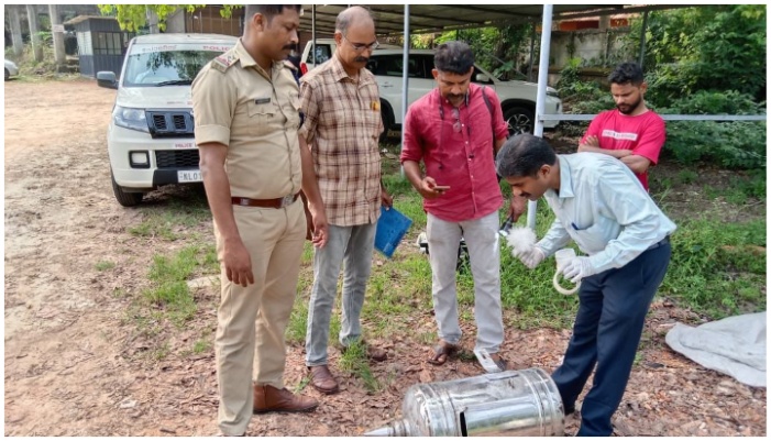 donation box stolen from temple in the city center only to be found empty and abandoned nearby