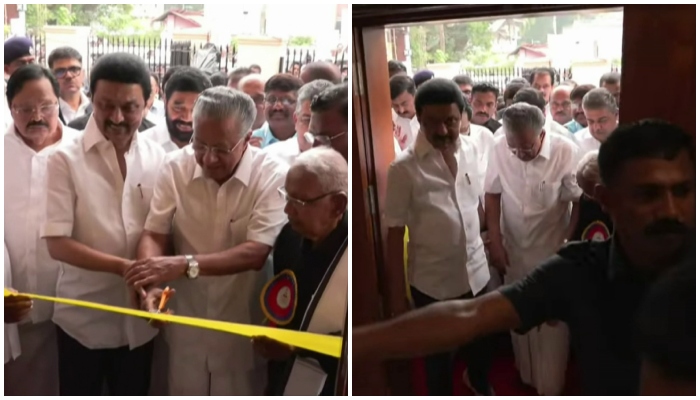 Pinarayi Vijayan mk stalin inaugurates vaikom thanthai periyar memorial