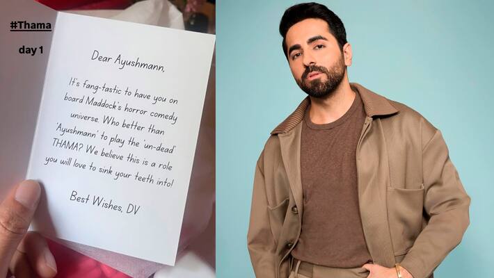 Ayushmann Khurrana starts shooting for movie Thama