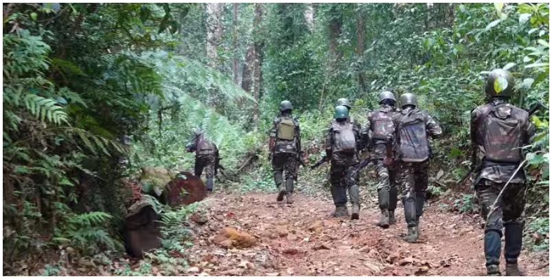 Clash between Maoists and security forces in Chhattisgarh 