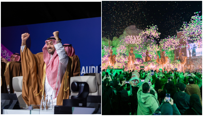 celebrations in saudi arabia after the country selected for hosting world cup 