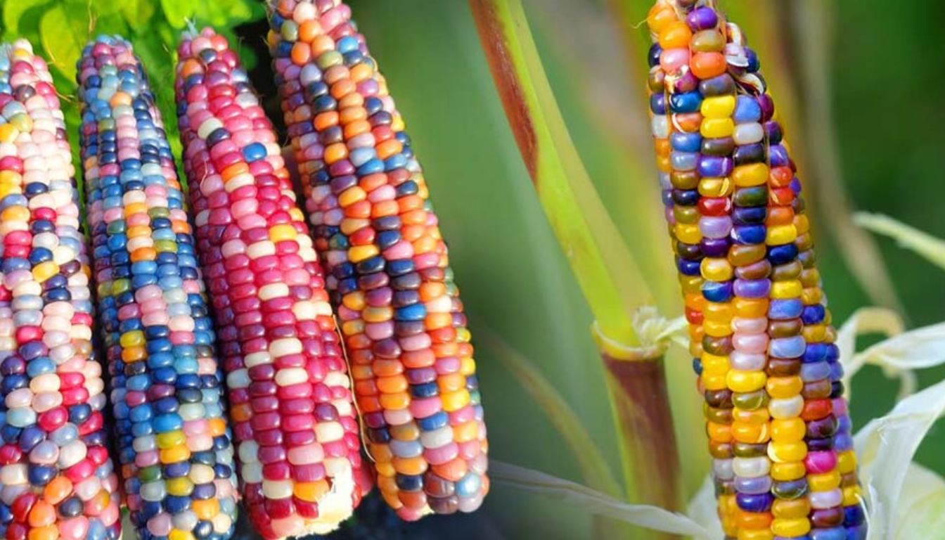 Glass Gem Corn most beautiful corn in the world