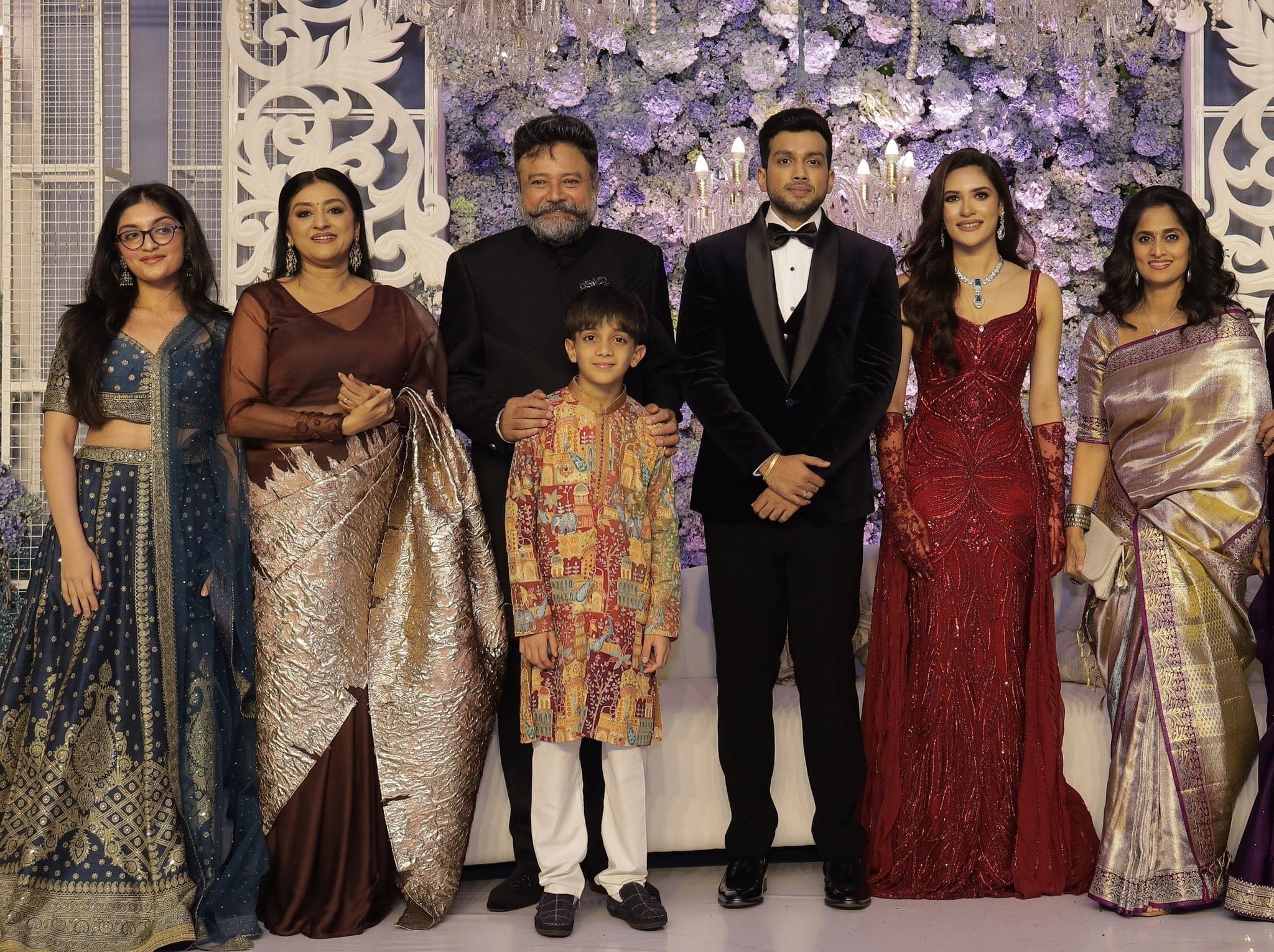 Kalidas Jayaram wedding reception PHOTOS: Ajith Kumar, Shalini and daughter Anoushka attend  RBA