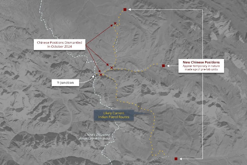 Satellite imagery shows Chinese troops dismantling positions in Depsang, reopening patrol routes for India
