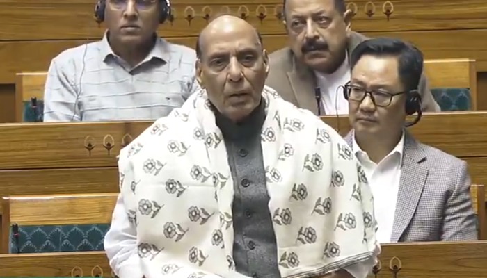 Rajnath Singh attacks Congress, says one party tried to 'hijack' framing of Constitution (WATCH) snt