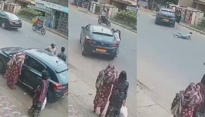 Kerala: Playtime goes wrong after car accidentally turned on by children crashes into compound wall [WATCH]