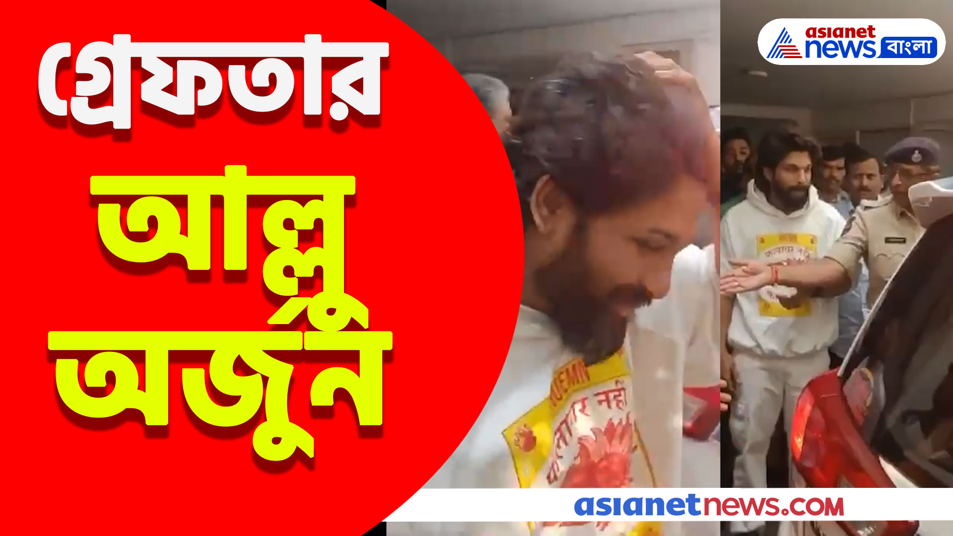 পুষ্পা 2 দেখতে এসে সন্ধ্যা থিয়েটারে পদপিষ্ট হয়ে মহিলার মৃত্যু, গ্রেফতার আল্লু অর্জুন