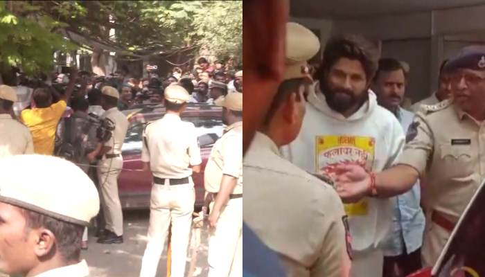 pushpa 2 actor Allu Arjun arrested over Hyderabad stampede that left woman dead BRS opposed the arrest