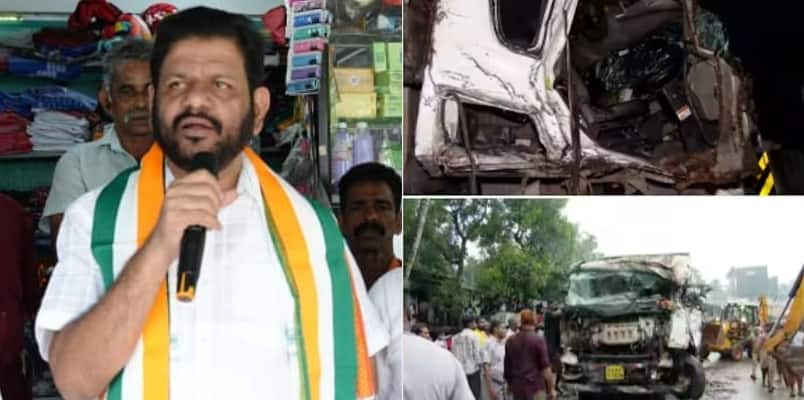 V K Sreekandan MP Writes to Nitin Gadkari Seeking Immediate Intervention after Panayampadam Lorry Accident