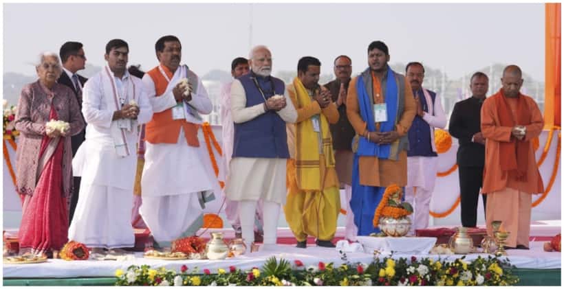 PM Modi inaugurates Saraswati Koop corridor, enhancing devotee access in Prayagraj