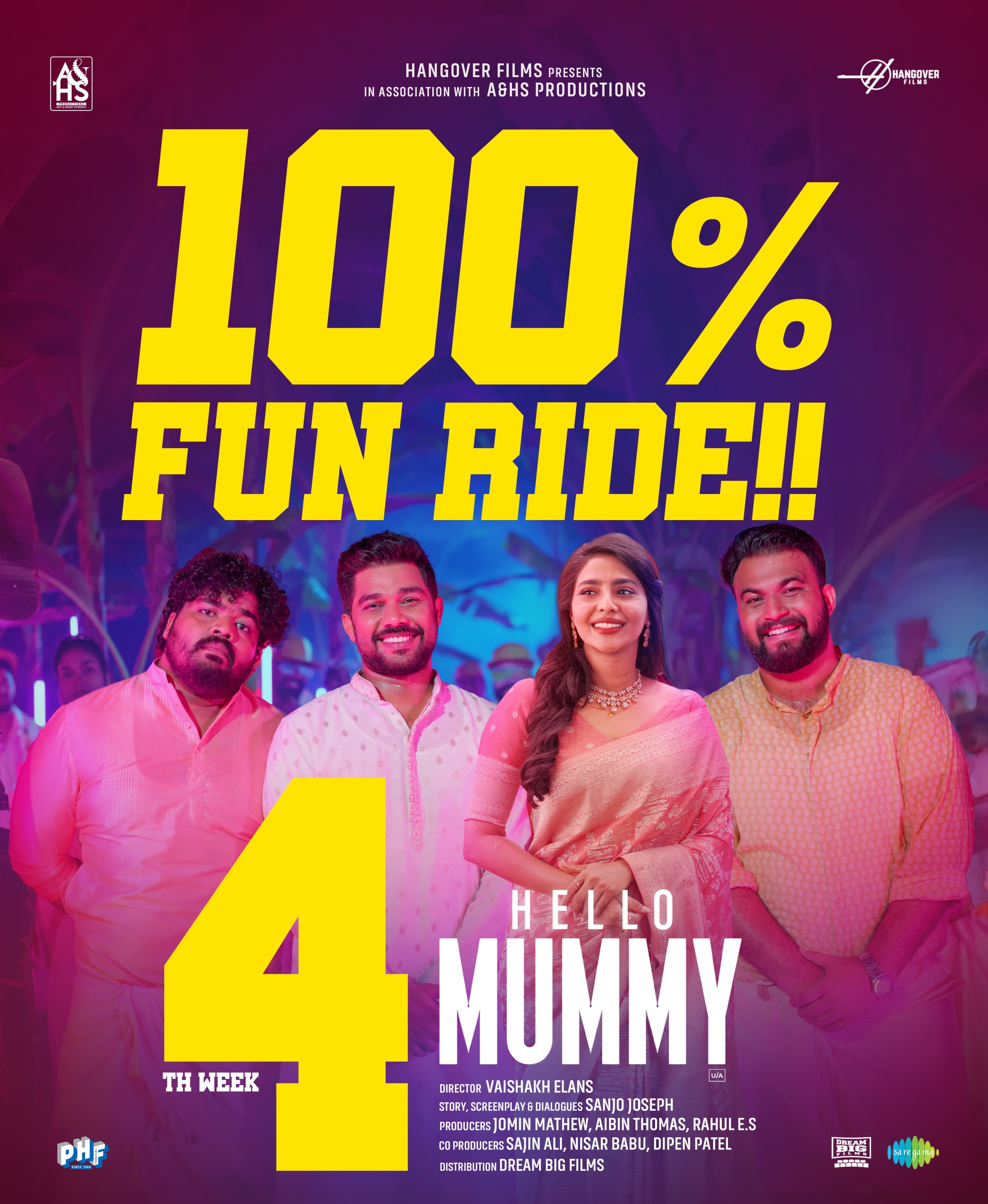 sharafudeen movie hello mummy got 18 crore collection in fourth week 