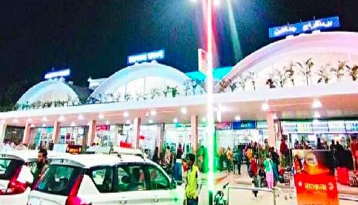 Waiting Lounge at Prayagraj Railway Station During Maha Kumbh Mela grg 