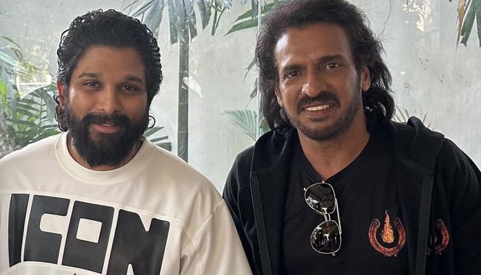 Upendra Meet Allu Arjun Fans Remembering Son Of Satyamurthy Stars gvd